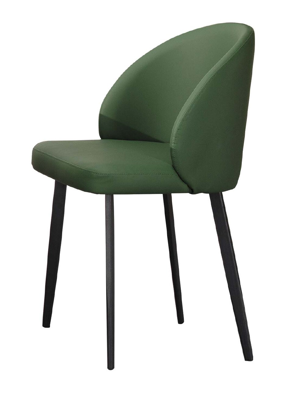 梅維斯餐椅(綠皮)