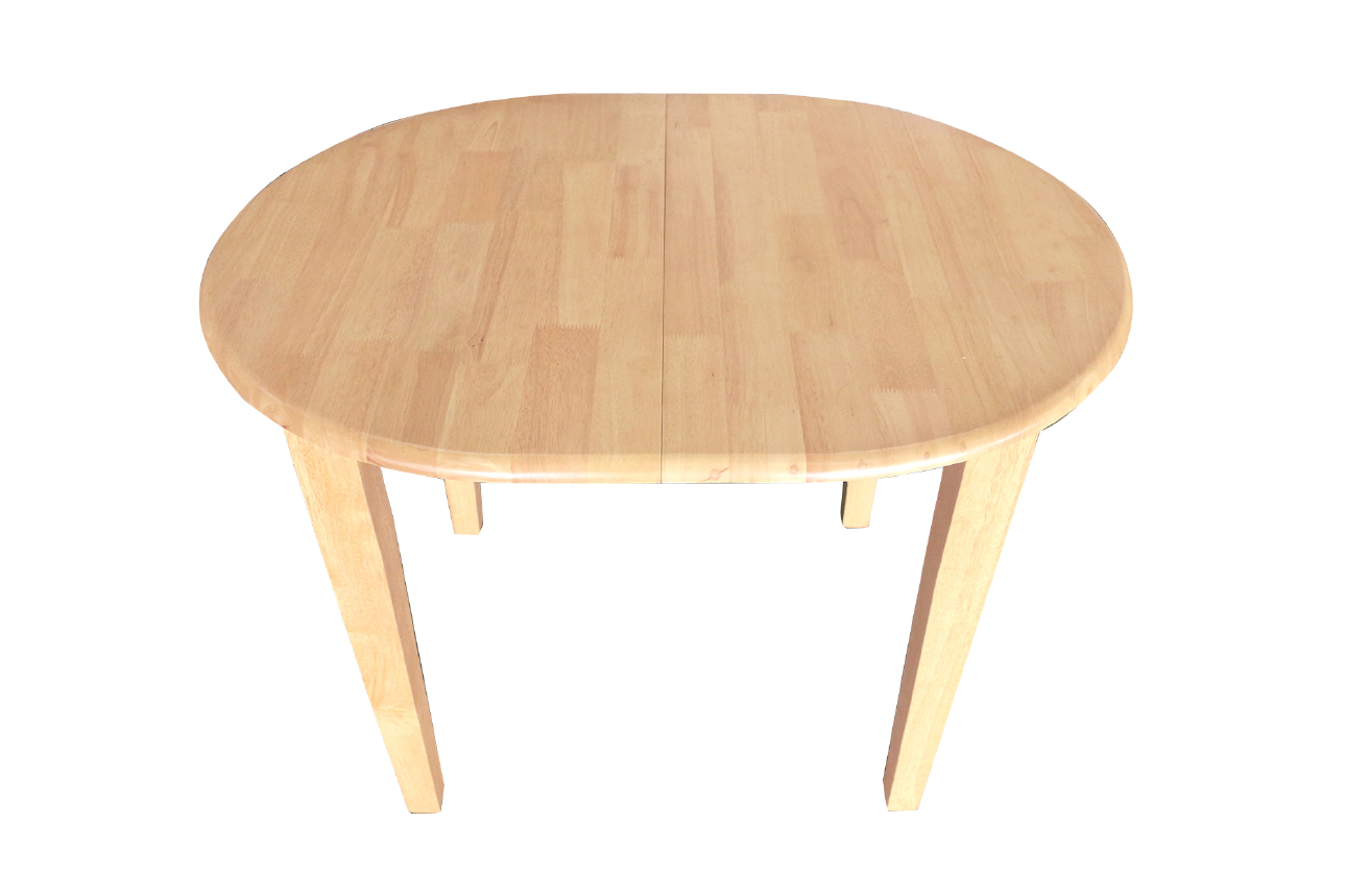塔帕斯4.5 尺原木伸縮橢圓餐桌